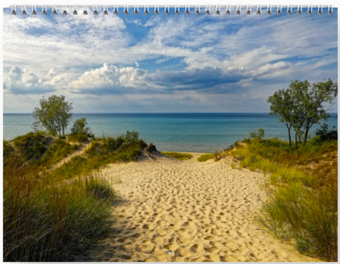 beach scene